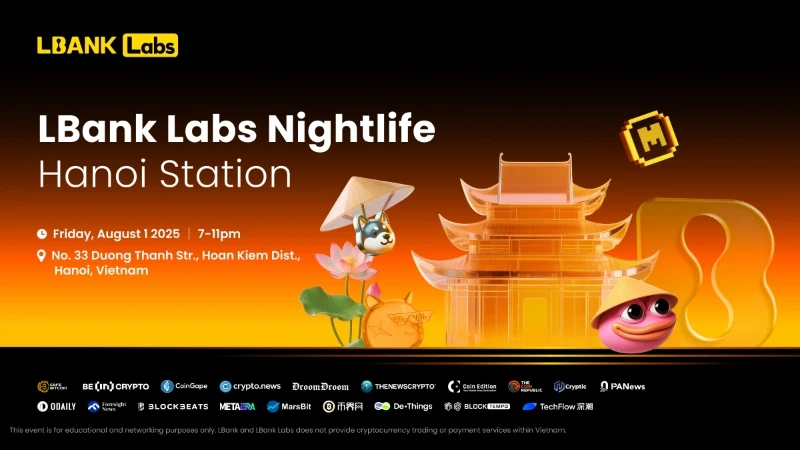 LBank Labs将在河内举办区块链主题派对