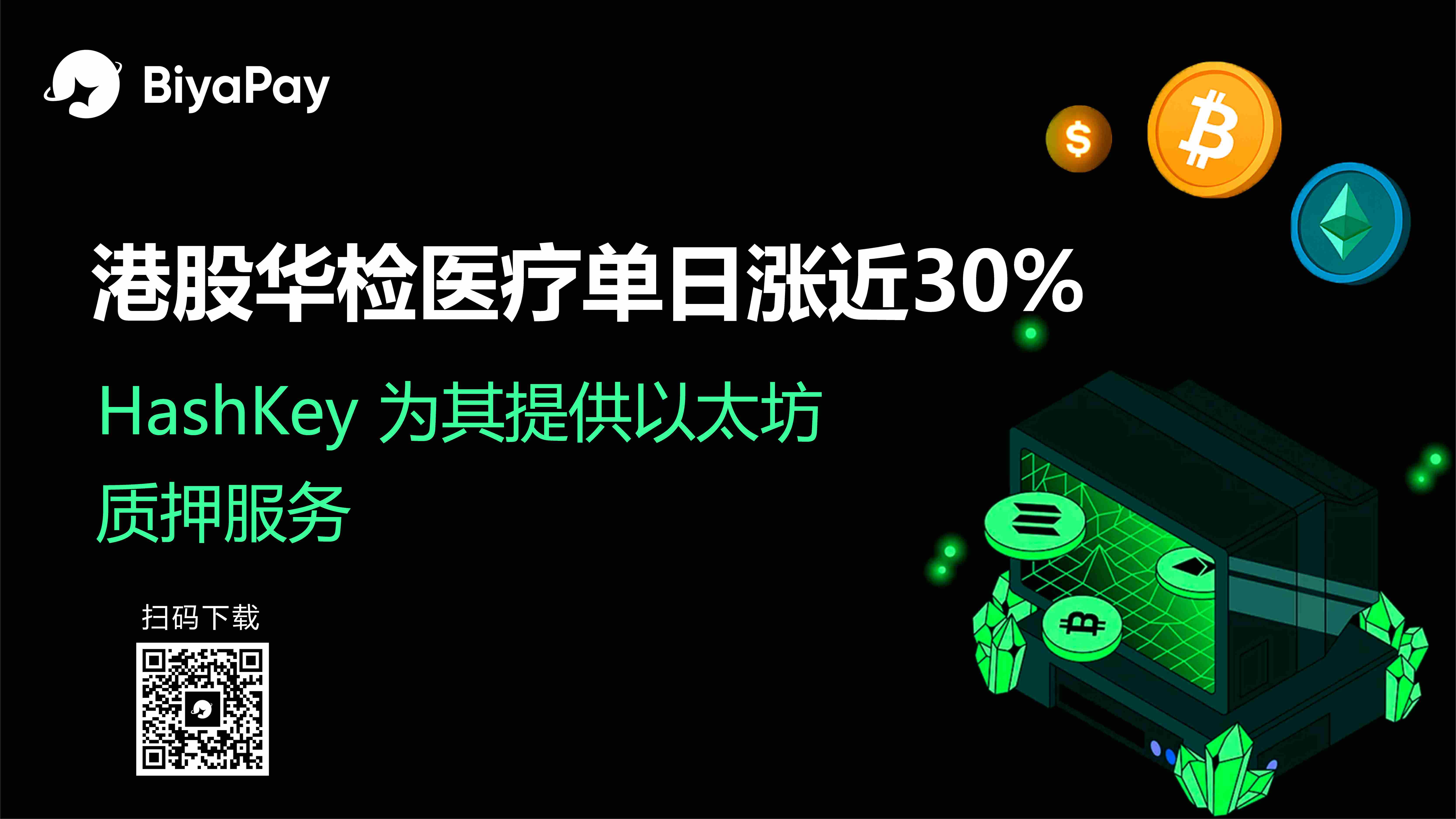 HashKey Cloud与华检医疗达成战略合作 首创港股企业加密资产管理范式