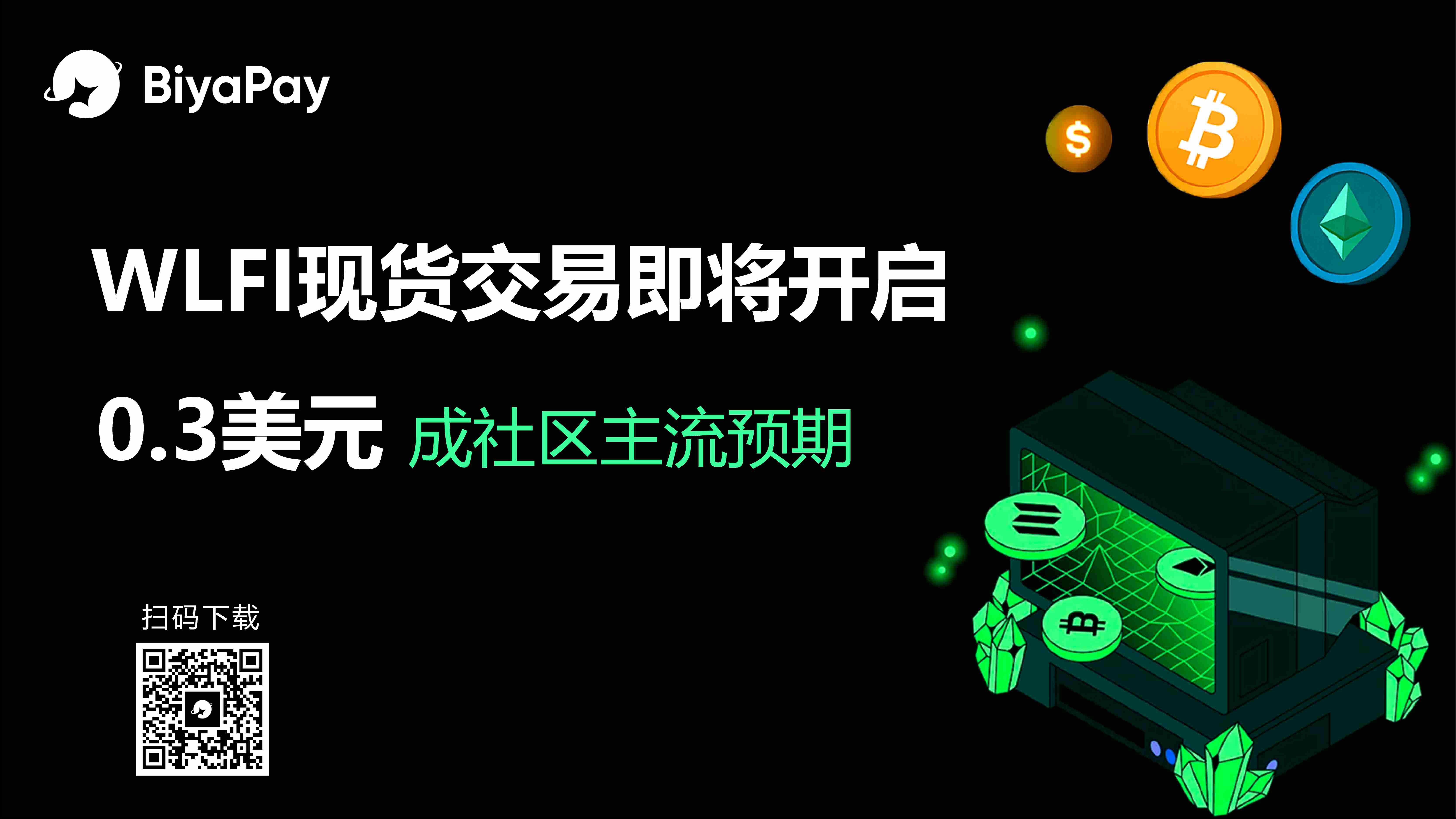 BiyaPay分析WLFI代币开盘收益预期 早期投资者最高浮盈20倍